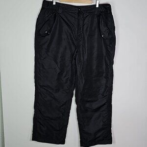 Athletic works 2X black snow pants